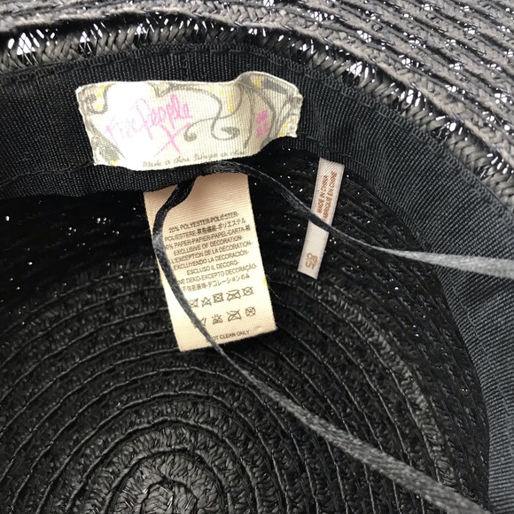 Free People Sunny Days Straw Boater Hat - Picture 8 of 8